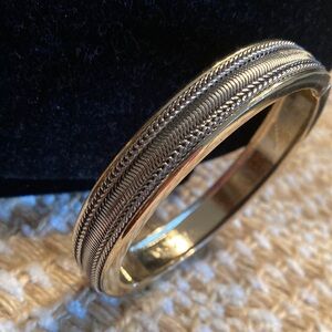 Chico Gold and Silver Bangle Bracelet